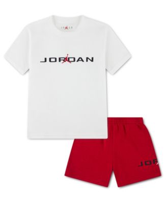Boys' 4-7X Stretch T-Shirt & Shorts, 2-Piece Set