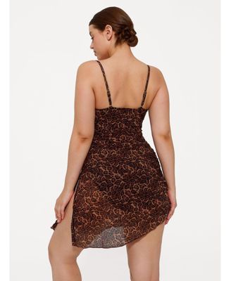 Women's Shapewear Ruched Convertible One-Piece Swimsuit