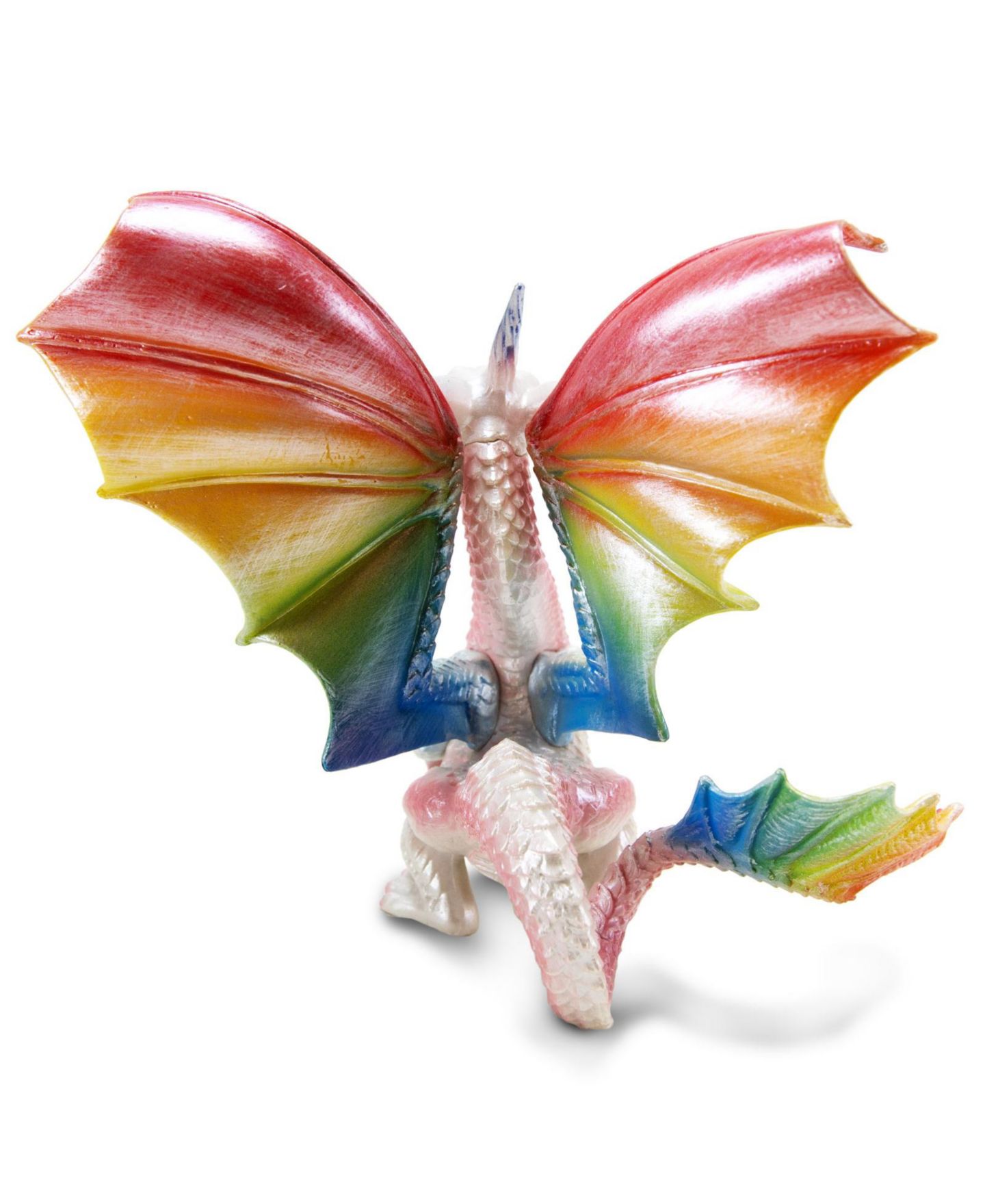 Детская фигурка Safari Ltd. Fairy Rainbow Dragon 5.5" Tall Figurine, Ages 3+ — фото 3