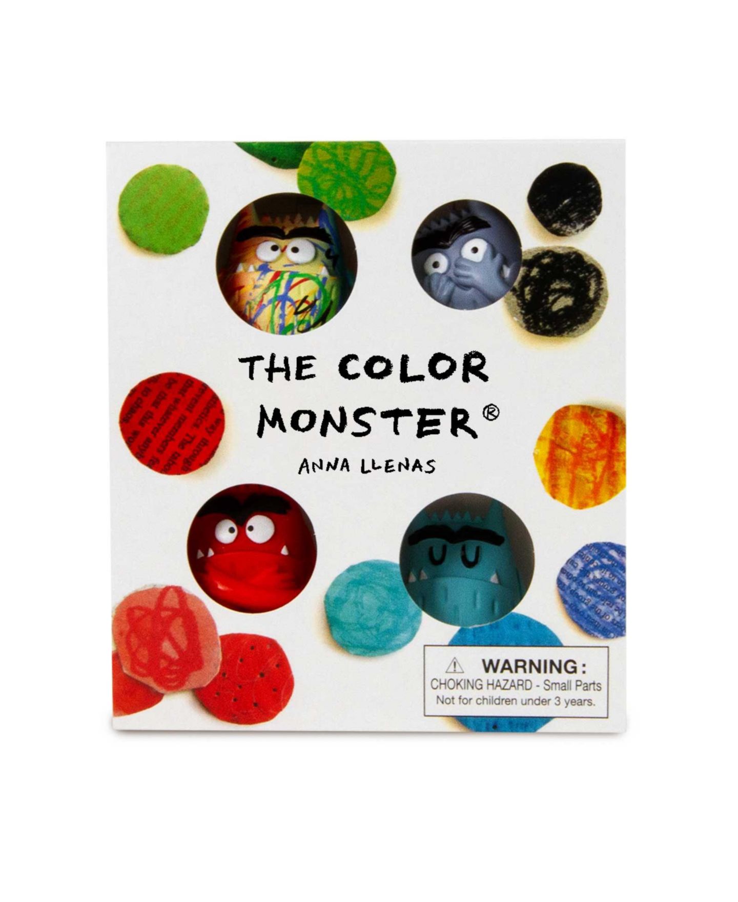 Детские фигурки The Color Monster 4-Piece Figurine Set, Ages 3+, цвет: Разноцветный — фото 2