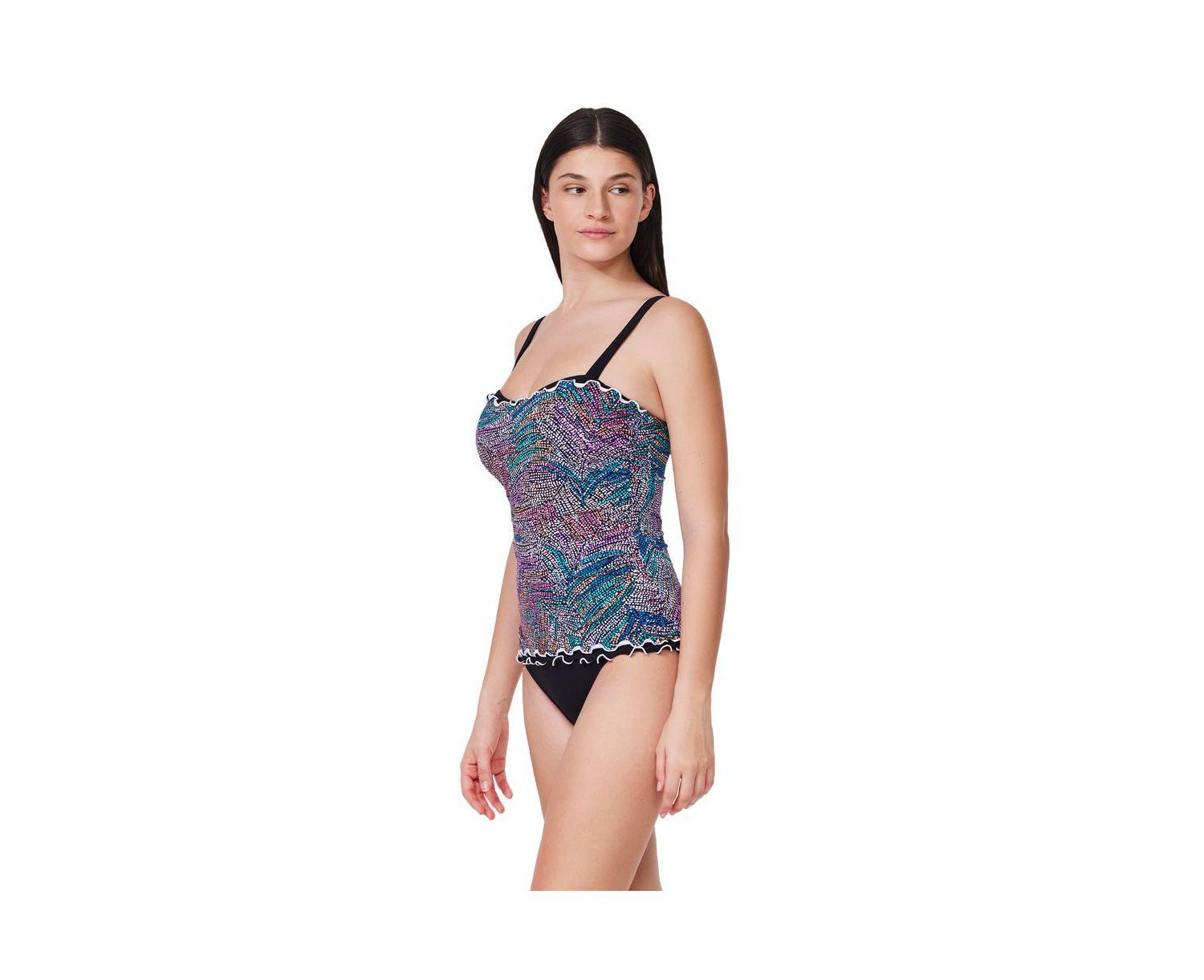 Women's Layla Tricolore E-Cup Tankini Top