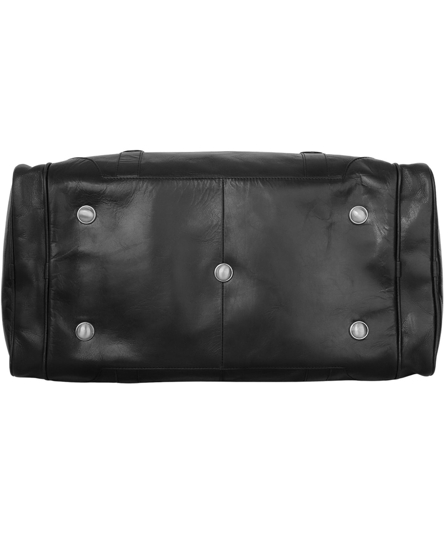 Мужская сумка Mancini Classic Shoulder Strap Duffel, цвет: Чёрный — фото 5