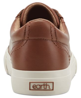 Women's Dailey Leather Low Profile Lace-Up Sneakers