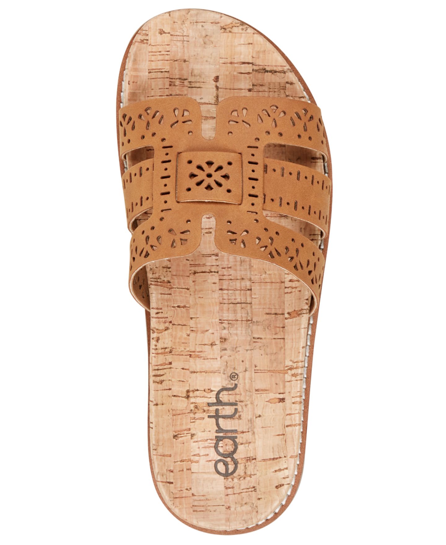 Женские сандалии Earth Fairren Flat Slip-On Footbed, цвет: Натуральный — фото 4