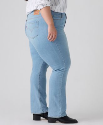 Trendy Plus Size Classic Straight Leg Jeans