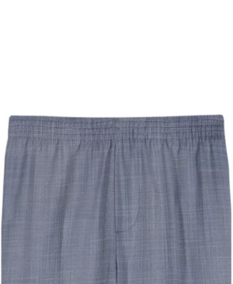 Boys' 2T-7 Sharskin Notch Collar Suit Jacket, Pants, Printed Shirt & Clip-On Necktie, 4-Piece Set