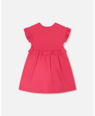 Girls Cotton Rib Dress