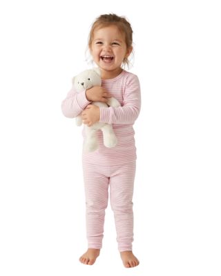 Toddler Girls Ballet Stripe Pajama Set