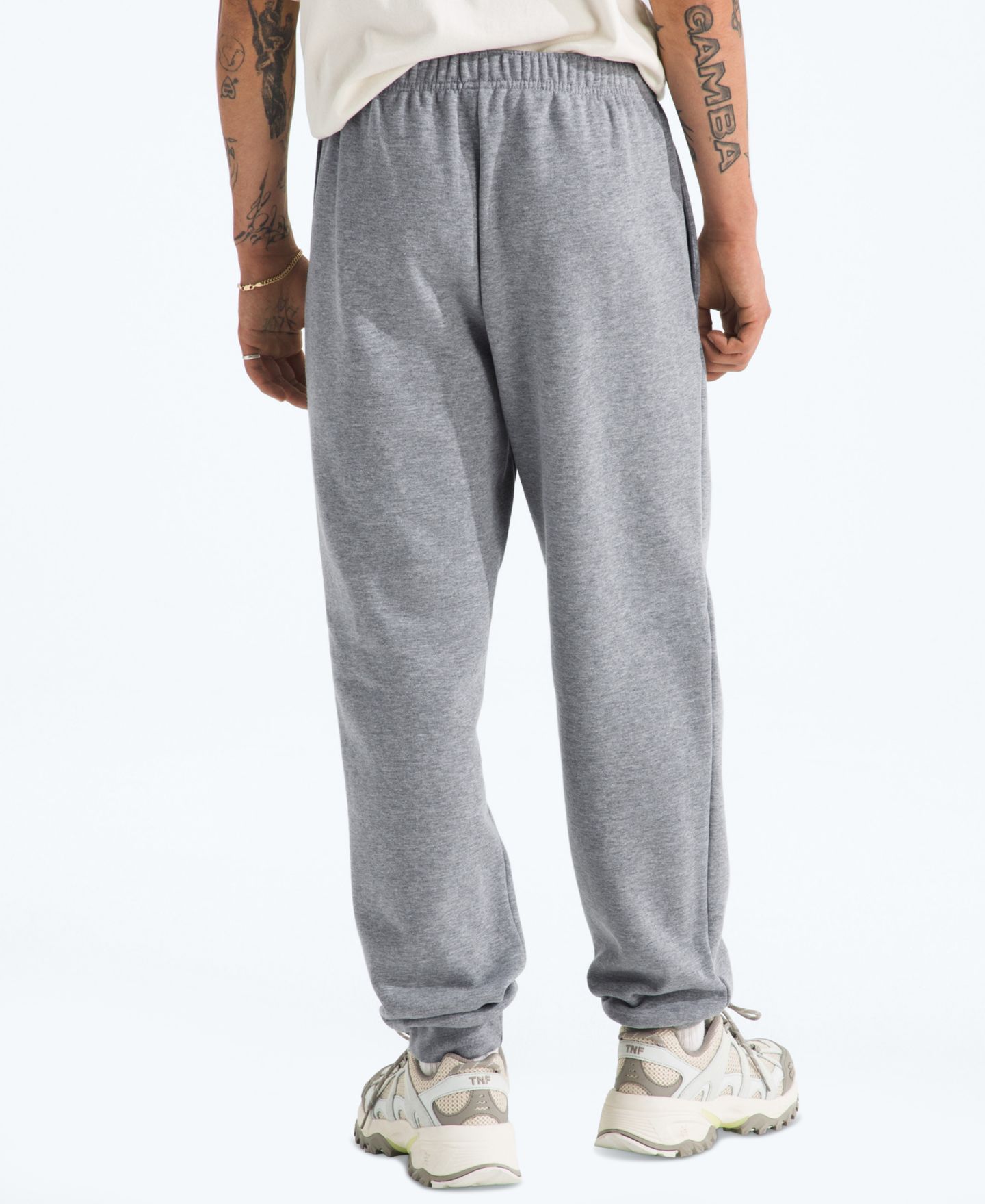Мужские брюки The North Face Evolution Simple Dome Regular-Fit Jogger, цвет: Бледный серый меланжевый — фото 7