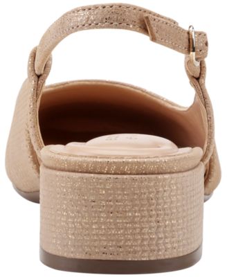 Women's Jaziel eFlex Block Heel Slingback Pumps