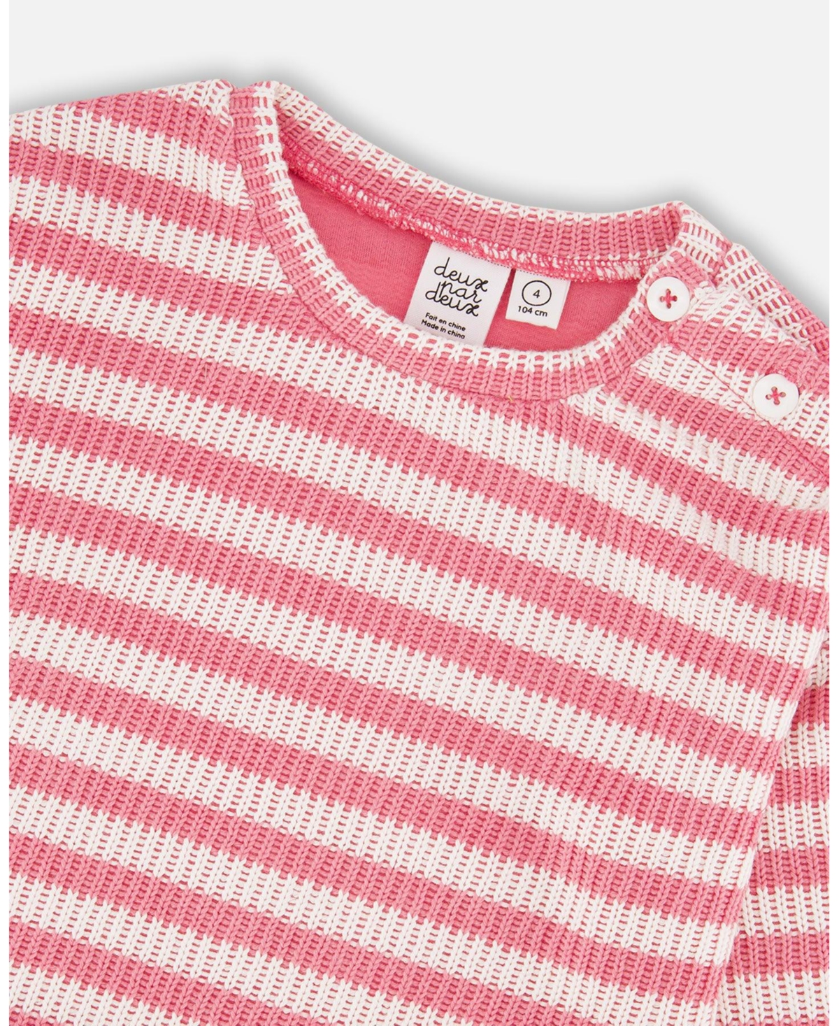 Deux par Big Girls Striped Sweater