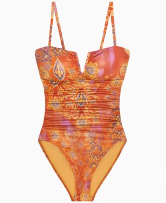 Women's Over-The-Shoulder One-Piece Swimsuit