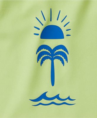Boys Sunshade UPF 50 Chlorine Resistant Long Sleeve Crew Neck Rash Guard