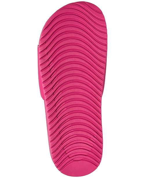 girls nike kawa slides