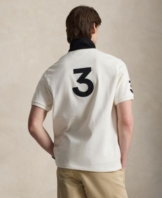 Men's Classic-Fit Crest Jersey Polo Shirt