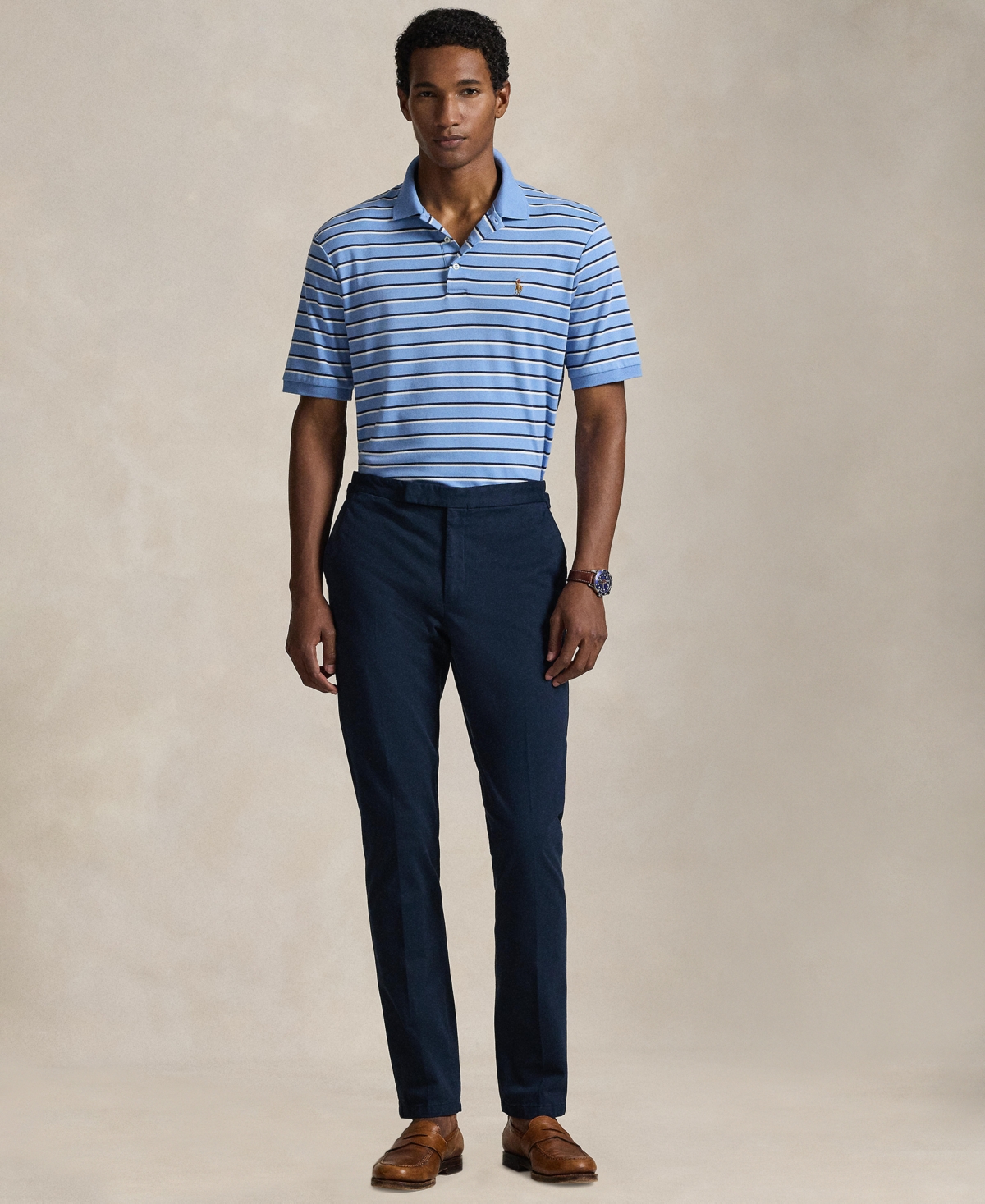 Polo Ralph Lauren Men's Short-Sleeve Classic-Fit Striped Shirt