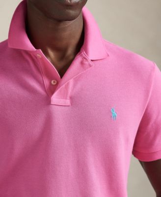 Men's Custom Slim-Fit  Mesh Polo Shirt