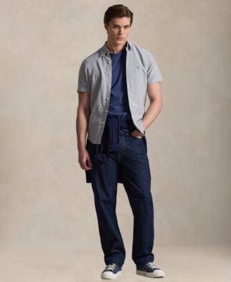 Men's Classic-Fit Short-Sleeve Oxford Shirt