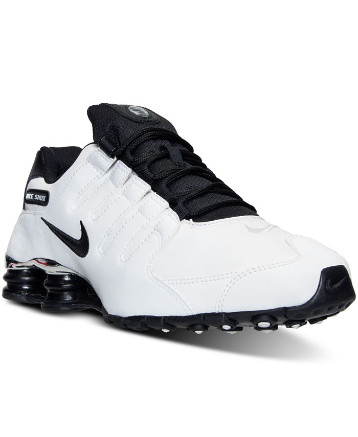 Nike Men's Shox NZ Premium Running Sneakers from Finish Line - Macy's