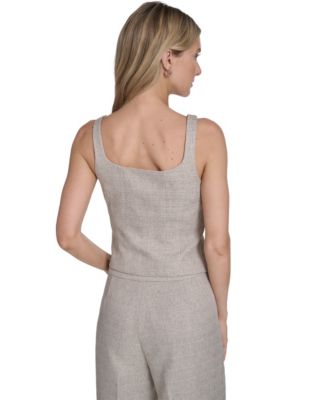 Women's Zip-Front Novelty Vest