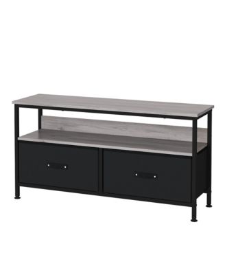 50 Dresser-Style TV Stand, Compact Living Room Entertainment Center with 2 Drawers