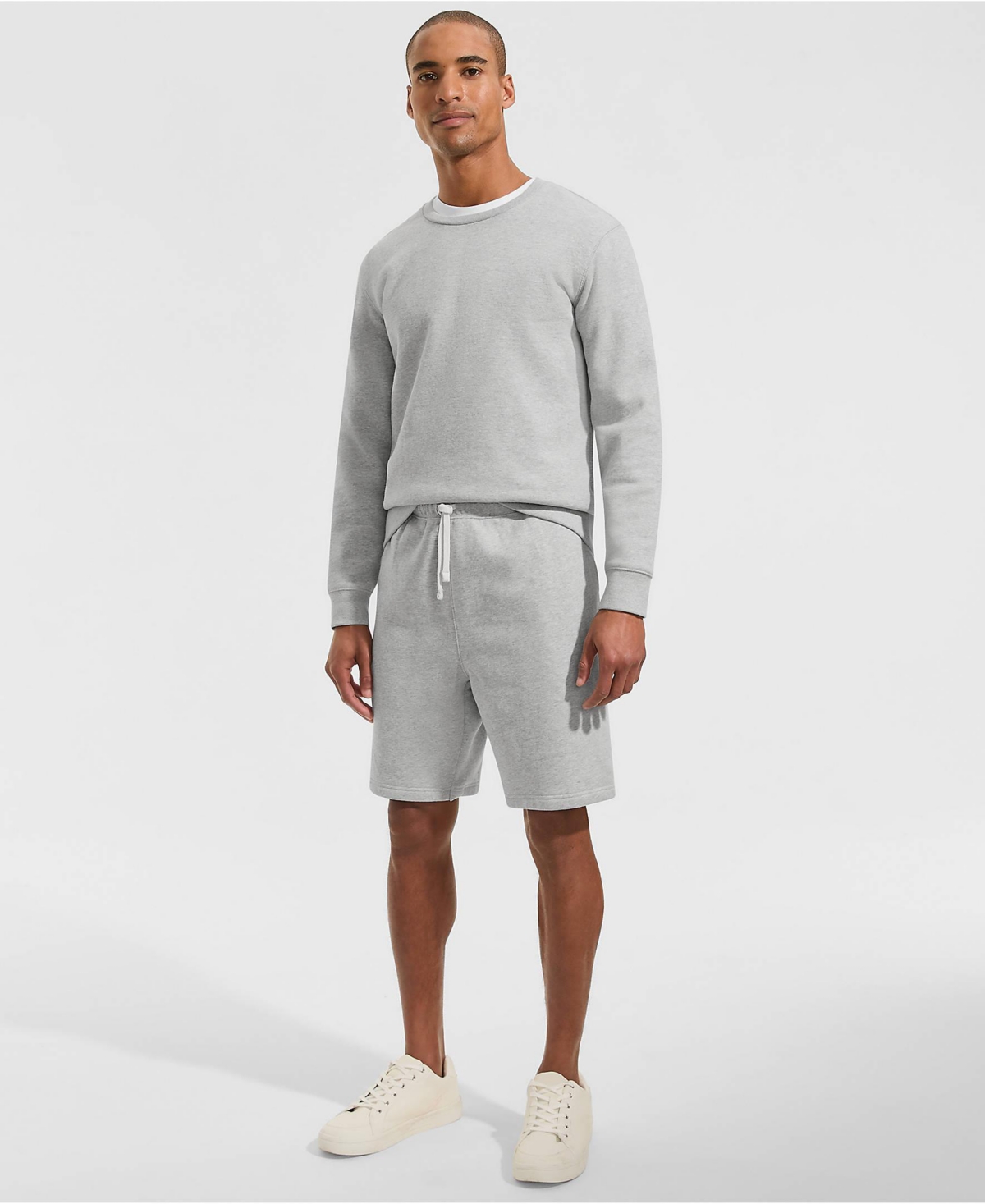 Lands' End Men's Serious Sweats Sweatshort with Zip Pocket