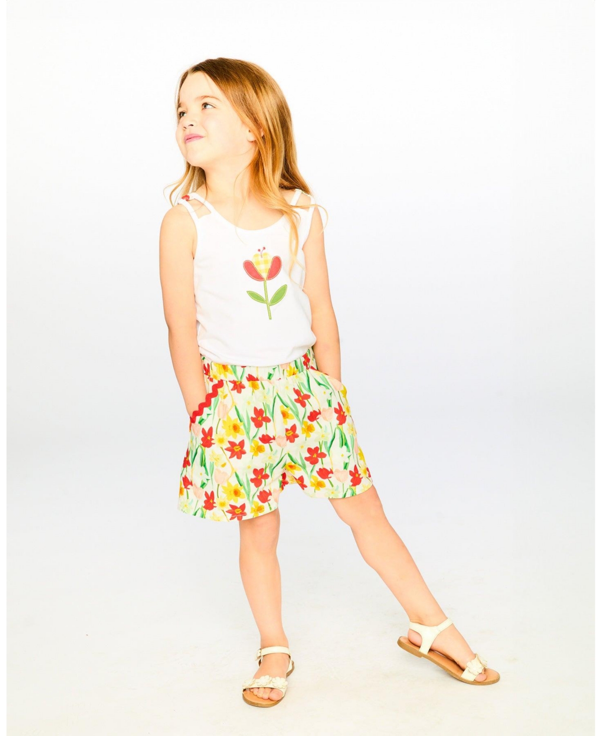 Deux par Big Girls Jersey and Viscose Romper