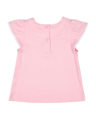 Toddler Girls Knit Top with Flowers