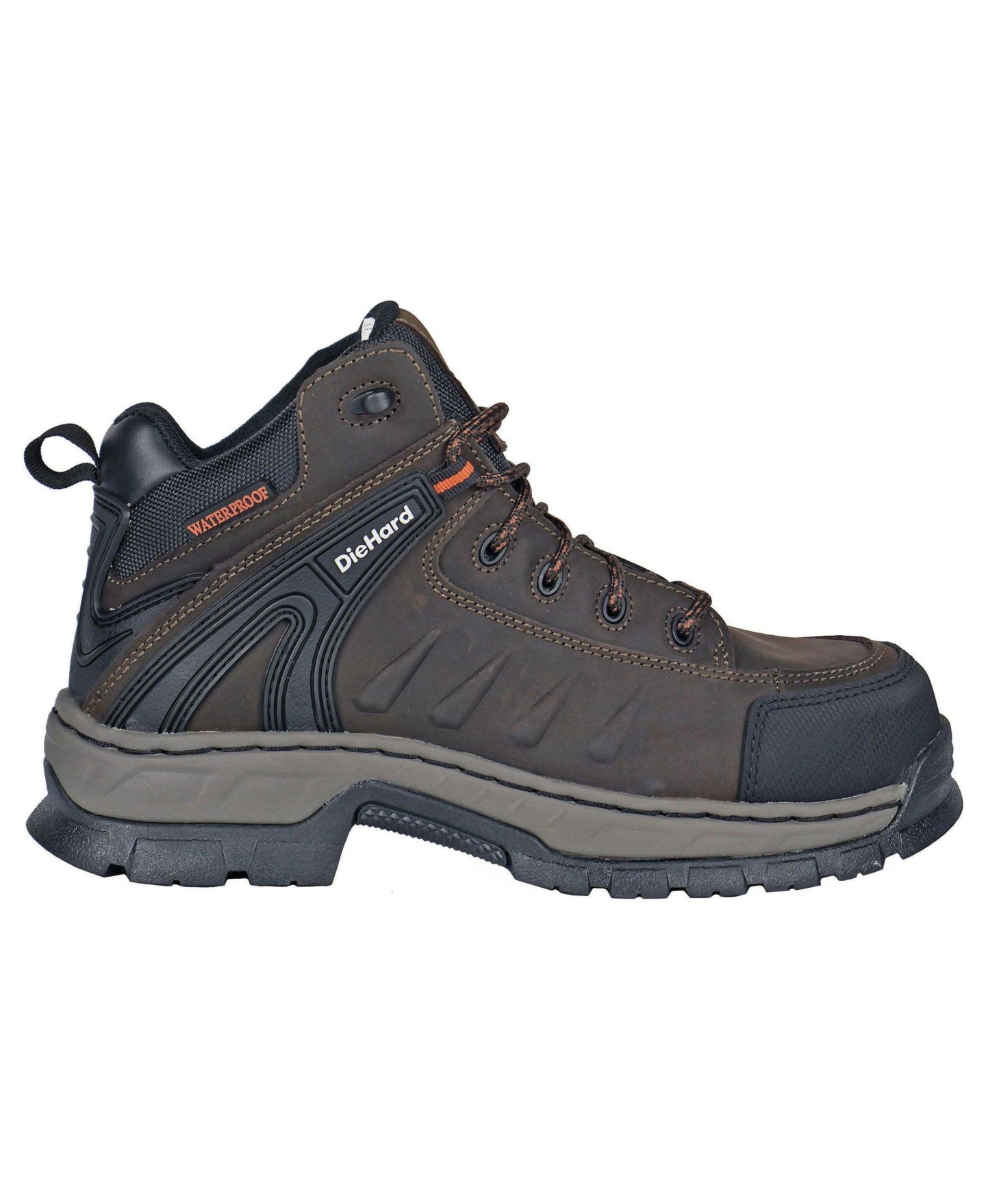 Мужские ботинки DieHard Squire Composite Toe Waterproof Work Boot, цвет: Коричневый — фото 2