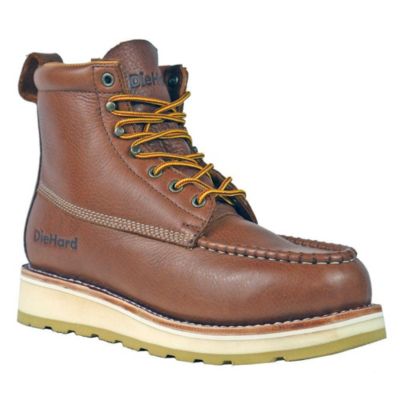Men's Malibu 6 Inch Rust Composite Toe Work Boot
