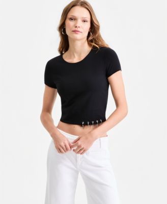 Women's Elisabette GUESS Charm Tee