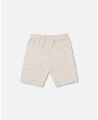 Toddler Boys Cotton Jersey Shorts Heather