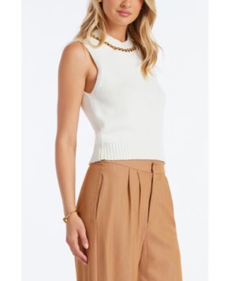 Women's BISHOP + YOUNG Savoy Chain Detail Sweater Tank