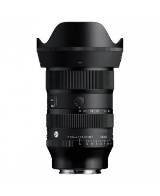 17-40mm f/1.8 DC Art Lens for Sony E, Bundle with 67mm Filter Kit, PC Software Kit, Cap Keeper and Cleaning Kit