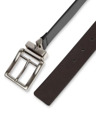 Calvin Klein Men's Reversible Leather Dress Belt - Macy's