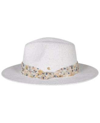 Fabric Band Rustic Hat