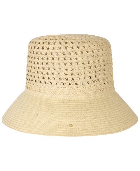 Женская панама Lauren Ralph Lauren Open Weave Bucket Hat, цвет: Рыжевато-коричневый