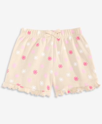 Toddler Girls' 2T-4T Mix & Match Sunny-Print Rib Shorts