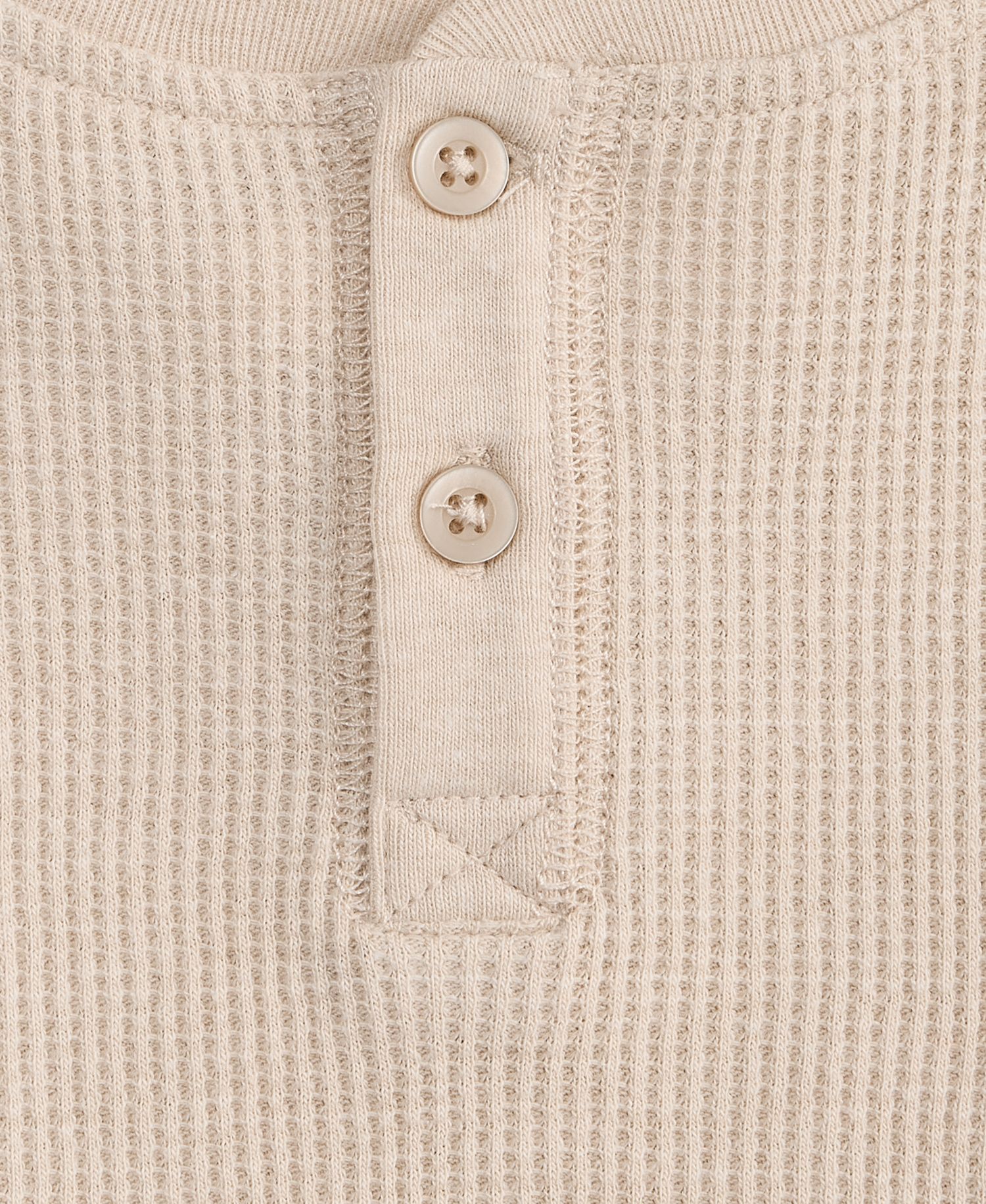 Baby Boys' Mix & Match Waffled Henley T-Shirt