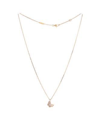 Sweet Alhambra Butterfly Pendant Necklace