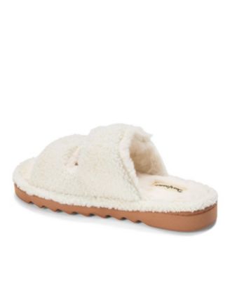 Women's Regina Teddy Double Band Slide Slipper