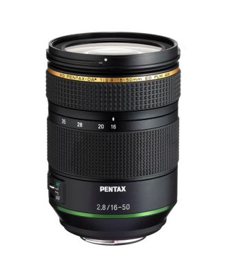 HD Pentax-DA 16-50mm f/2.8 ED PLM AW Lens, Bundle with 77mm Filter Kit, Cleaning Kit, Cleaning Cloth, Lens Cleaner