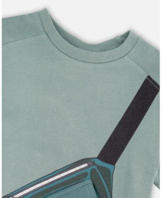 Toddler Boys ganic Cotton Jersey T-Shirt