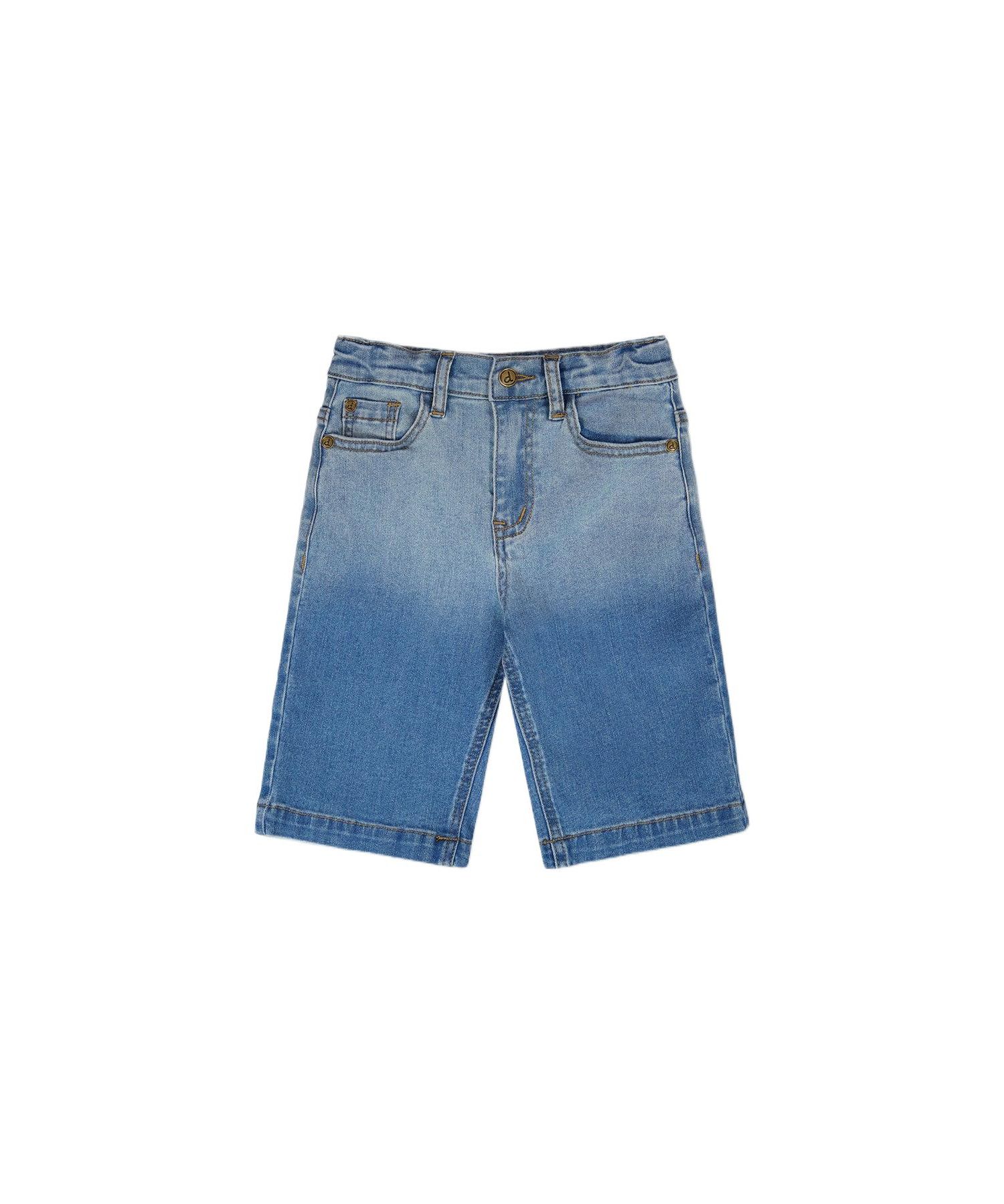 Big Boys Little/ Stretch Jean Bermuda Grey To Blue Gradient