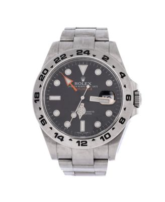 Oyster Perpetual Explorer II Automatic Watch in Stainless Steel 42mm