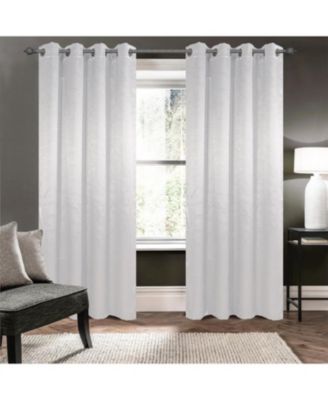 100% Polyester 200 GSM Arlo Embossed Blackout Grommet Curtain Panel 54" x 84"