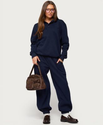 Women's Jayce Oversized Polo Sweatshirt