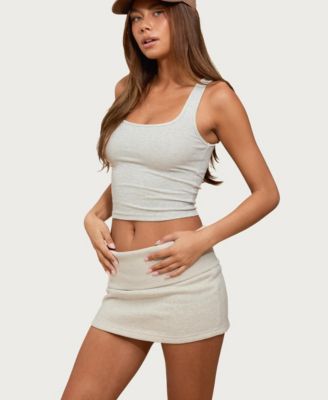 Women's Linda Ribbed Scoop Neck Tank Top
