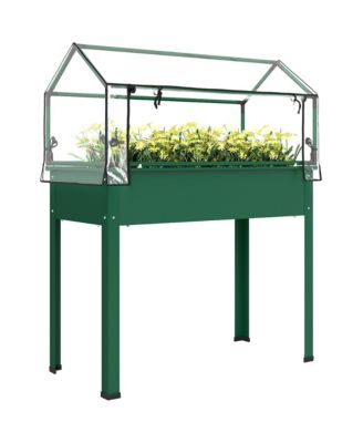 Raised Garden Bed with house Cover,