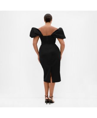 Women's Elyse Off Shoulder Midi Dress